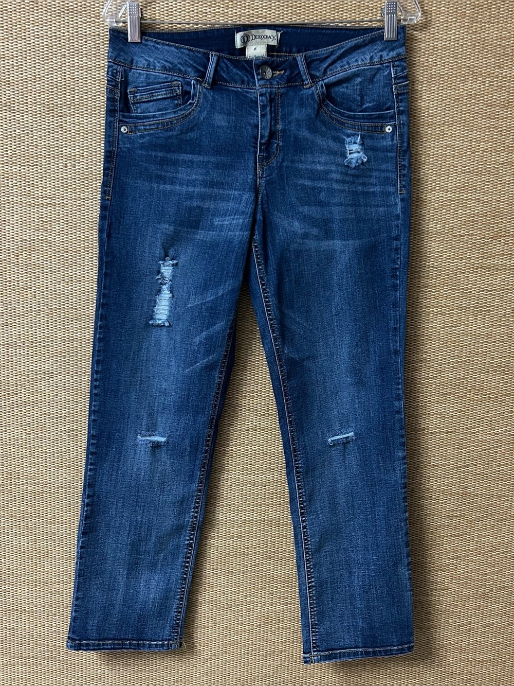Democracy Girlfriend Jeans Women’s 6 Blue